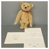Steiff "Franz" mohair plush jointed teddy bear w/