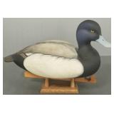 Ben Heinemann scaup duck decoy w/ impressed