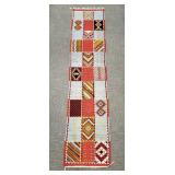 Handwoven wool oriental runner- 10