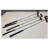 5 Ping putters: Doc 17, G51 & Anser, etc- 35"