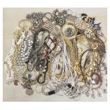 Gp asst goldtone & silvertone jewelry incl Norway,