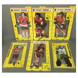 Six- 1975 hockey heroes standup figures -