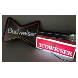 2 Budweiser light up signs- 41" longer