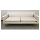 Shenandoah mid-century style sofa w/ chrome base-