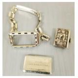 Deco Tavannes 14K white gold ladies wristwatch w/