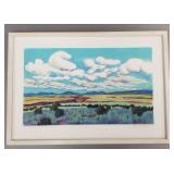Lisa T. Bemis signed watercolor & gouache on