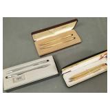 Gp Cross pens & pencils- gold filled, etc.