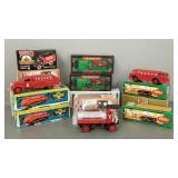 12 Texaco die cast tanker trucks, etc in boxes by