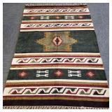 Modern woven rug w/ southwest / Kelim style