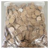 Lg Gp U.S. wheat pennies- 90 toz total