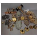 Gp antique door hardware incl ornate door