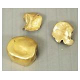 4 gold teeth/ fragments- 6.8g total