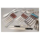 Group cutlery, flatware & serving utensils incl