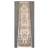 Vintage handmade Persian Kerman runner- 2
