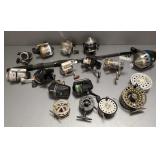 Gp 16 asst. fishing reels incl Cabela