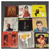 Gp vintage record albums incl jazz, rock, etc.