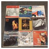 Gp vintage record albums incl jazz, rock, etc.