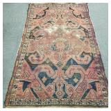 Vintage handmade Persian Hamadan rug 4