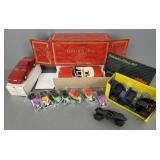 11 assorted diecast, etc cars incl Schuco, Ertl,