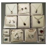 12 pcs Montaglia sterling silver jewelry s/w