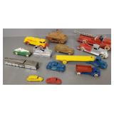 Group vintage small toy cars, etc incl TootsieToy,