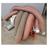 Bisco Clean Air spring operated exhaust hose