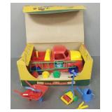 Vintage Revell plastic gardening truck w/ box