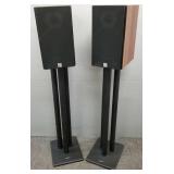 2 Dali Zensor 3 speakers on stand- 46'H incl stand