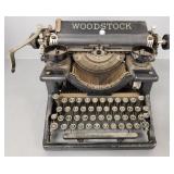 Early Woodstock typewriter model 5N- 9 1/2'H 13'W