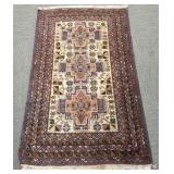 Handmade Persian Balouch design rug (as seen-