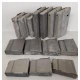 14 .308 rifle magazines- asst. sizes