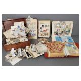 Lg group U.S. & foreign stamps- many loose,