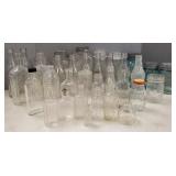 Gp antique & vintage bottles incl Soda Pop,