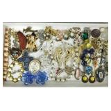 Gp vintage, etc. costume jewelry incl Crown