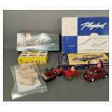 Gp cars, model kits, Hot Wheels, etc.