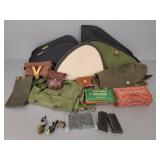 Gp gun items, magazines, cases, ammo boxes,