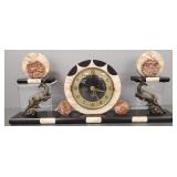 Vintage Deco 3-pc clock set- 24' x 9 1/2'