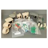 Gp vintage Flintstone playset figures, buildings,