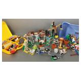 Gp asst. Legos partially put together, Minecraft ?