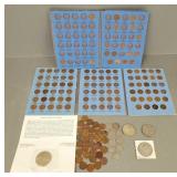 Sm Gp U.S. coins incl 1921 Morgan silver dollar,