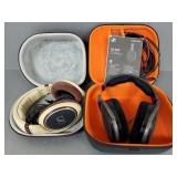 2 pr. headphones: Sennheiser HD650 & HD598-