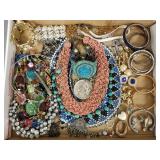 Gp vintage fashion & costume jewelry incl
