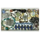 Gp vintage costume jewelry incl micro mosaic,