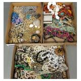 Gp vintage costume jewelry incl rings,