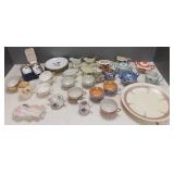 Gp asst. decorated porcelain incl vintage cream &