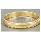 Vintage 14k gold wedding band- 3.5g, sz 14