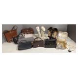 Group women's purses, boots, etc incl Coach,