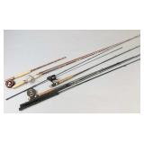 6 asst. fishing rods incl Browning, Mitchell &