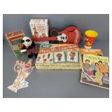 Gp vintage character, etc. toys incl Charlie Brown