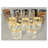 14 vitnage swanky swig tumblers incl Towle- 4 1/4'